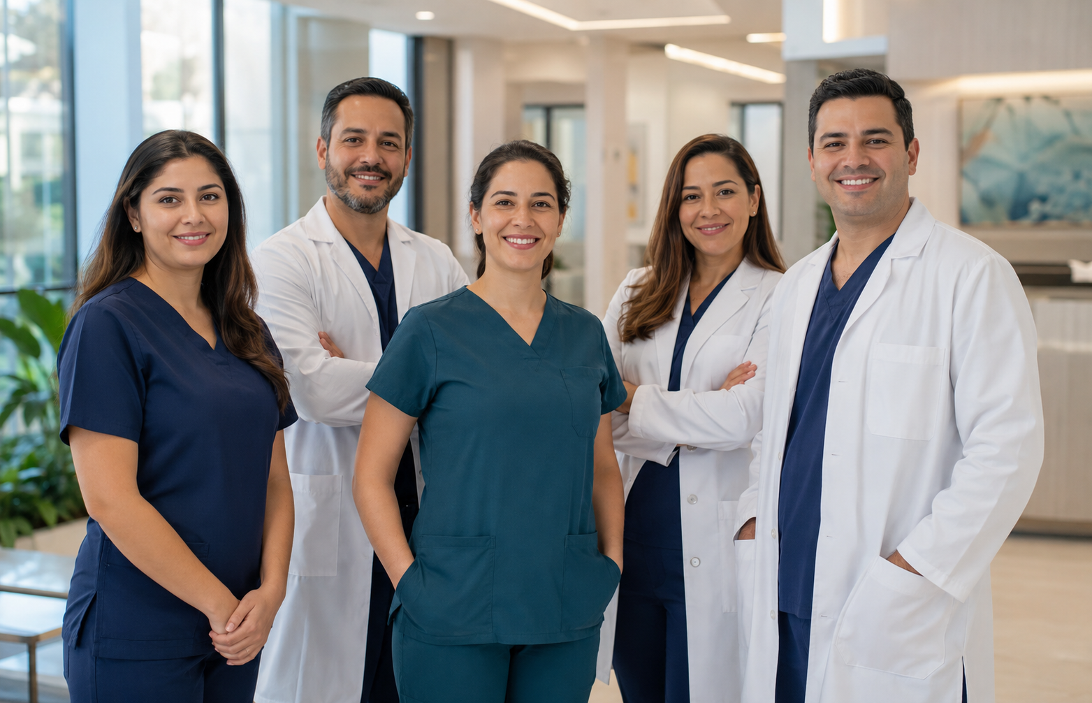 Equipo médico multidisciplinario de Los Olivos